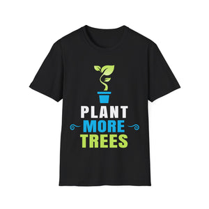 Plant More Trees Shirt Gift Environmental Earth Day Arbor Day Mens T Shirts