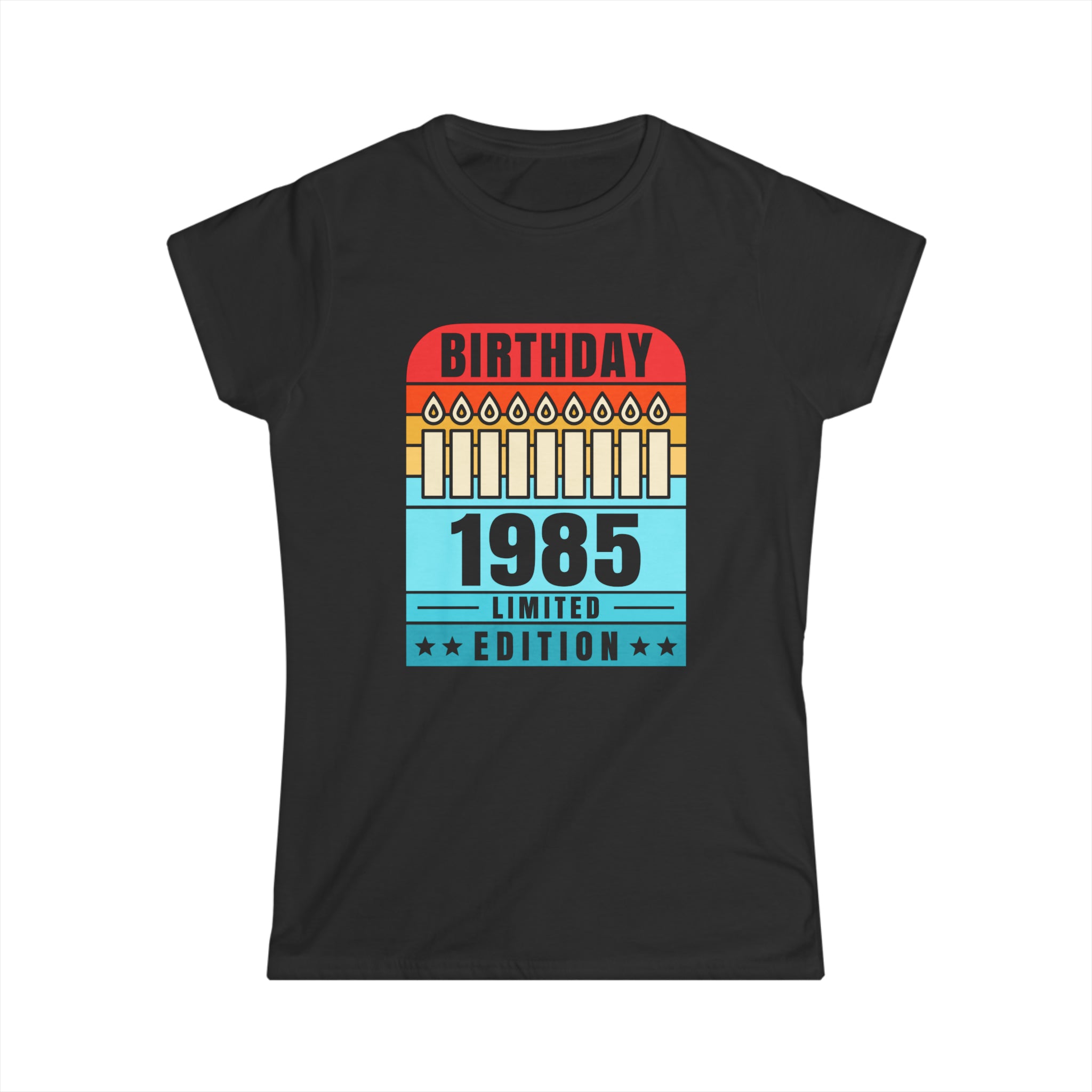 Vintage 1985 TShirt Women Limited Edition BDay 1985 Birthday Women Tops