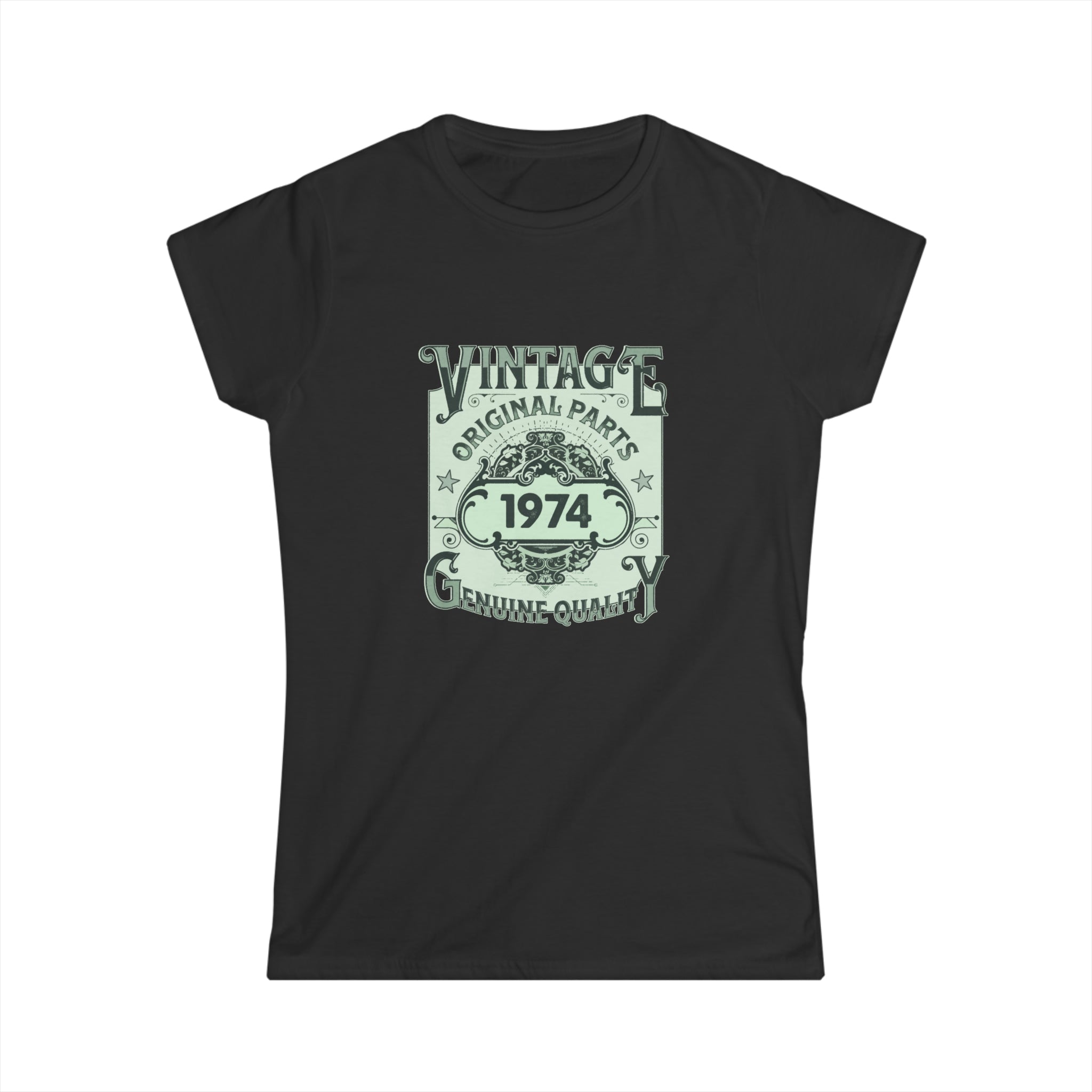 Vintage 1974 TShirt Women Limited Edition BDay 1974 Birthday Women Tops