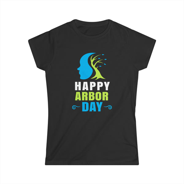 Plant More Trees Tree Planting T-Shirt Arbor Day Earth Day Womens T Shirts