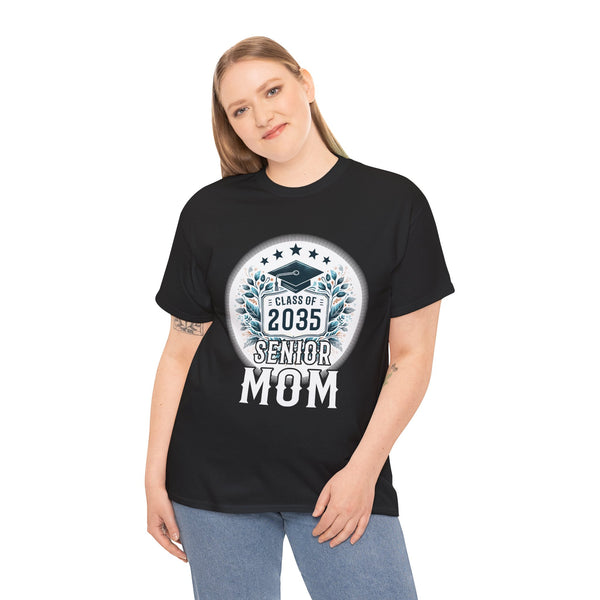 Proud Mom of 2035 Senior Class of 35 Proud Mom 2035 Plus Size Tops for Women