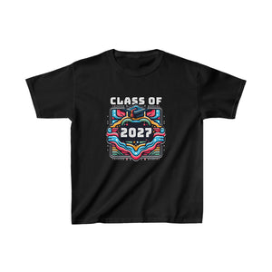 Class of 2027 Grow With Me TShirt First Day of School T Shirts for Boys