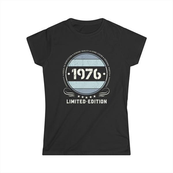 Vintage 1976 T Shirts for Women Retro Funny 1976 Birthday Womens T Shirts