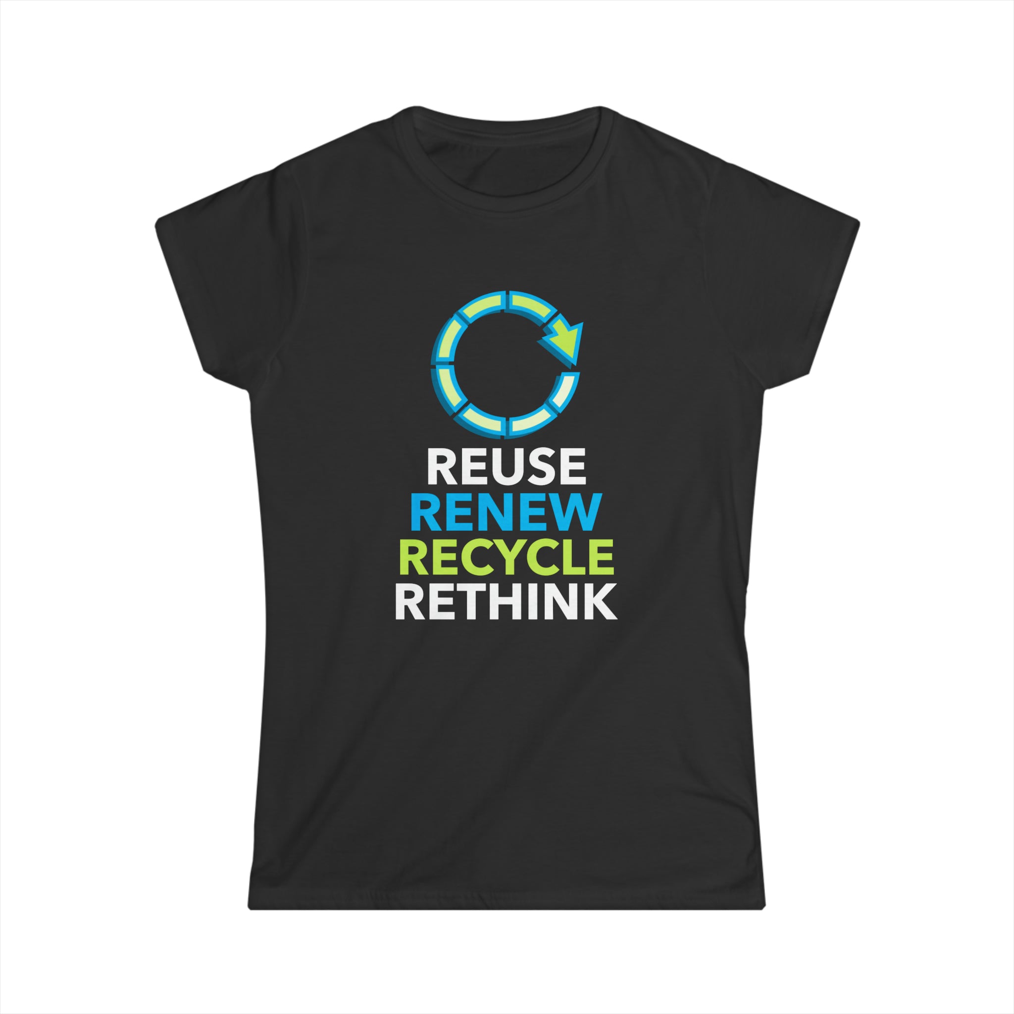 Earth Day Recycle Logo Vintage Recycling Gift Recycling Symbol Womens Shirts