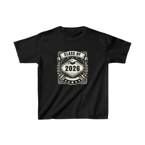 Class of 2026 Grow With Me First Day of School Boys T Shirts