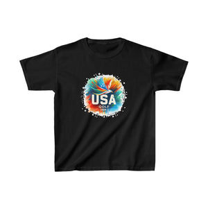 USA 2024 Go United States Golf 2024 Games Golf 2024 USA Boys Shirt