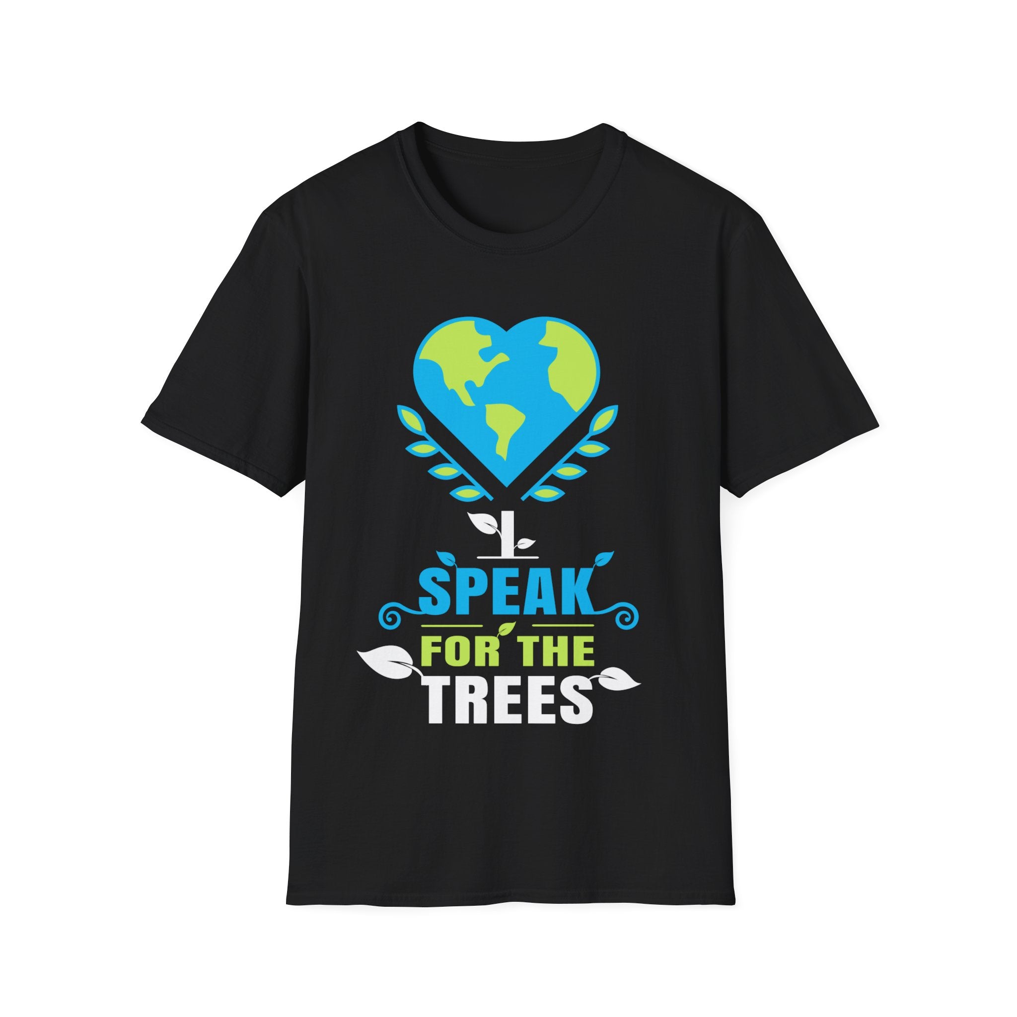 Nature Shirt I Speak For The Trees Save the Planet Mens Shirts