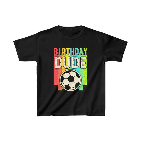 Perfect Dude Birthday Boy Birthday Dude Soccer Game Birthday Gifts Gamer Boys T Shirts