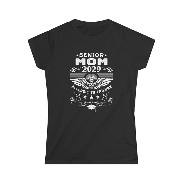 Senior 2029 Mom Graduate Cute Class of 2029 Shirt 2029 Womens T Shirts