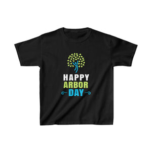 Happy Arbor Day Shirt Earth Day Environmental Activist Boys Shirts