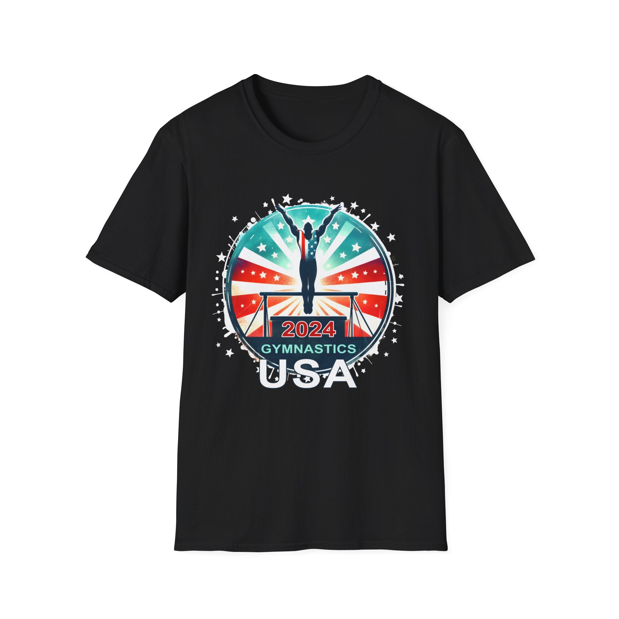 USA 2024 Games United States Sport 2024 USA Mens Gymnastics Mens Shirt