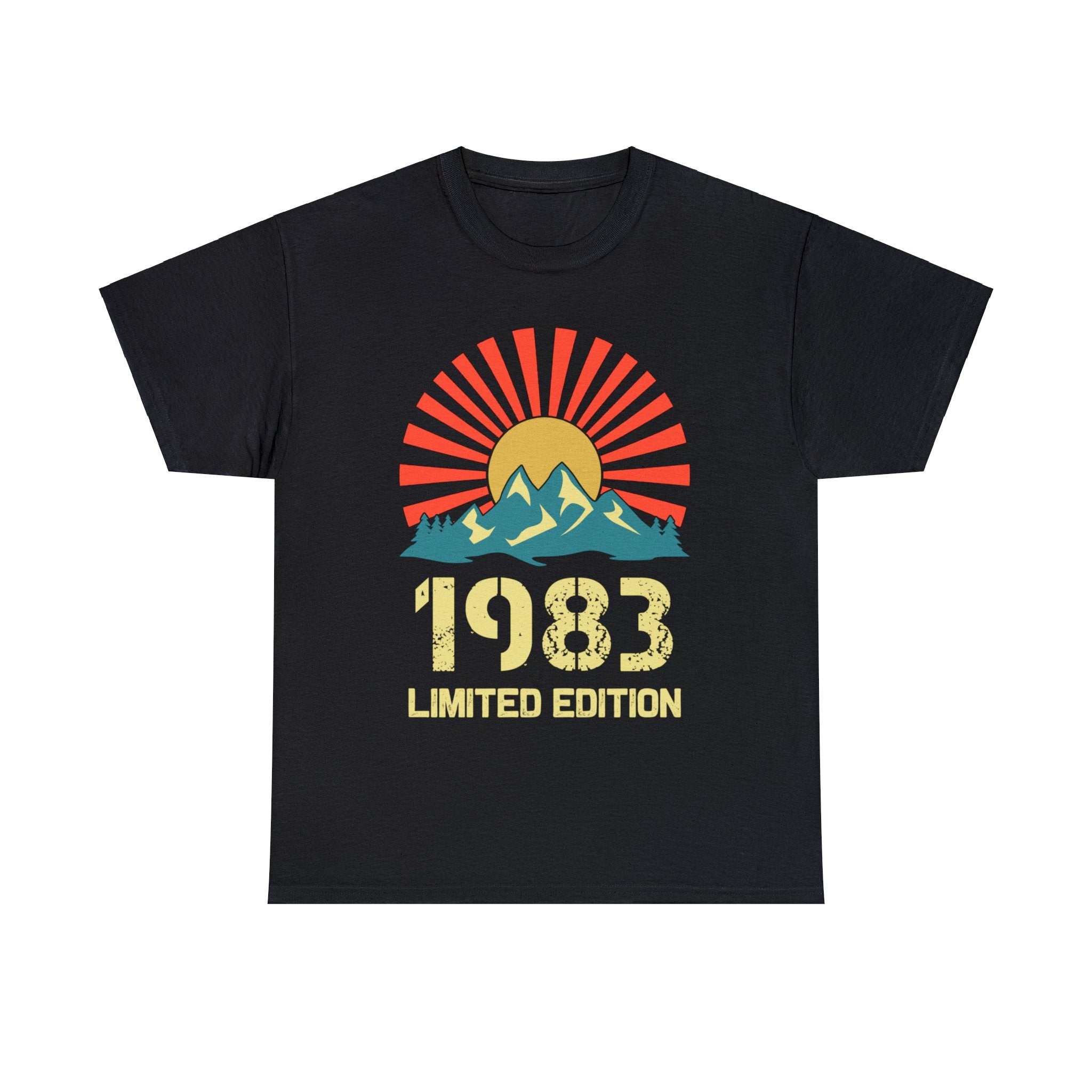 Vintage 1983 Limited Edition 1983 Birthday Shirts for Men Shirts for Men Plus Size Big and Tall