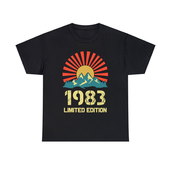 Vintage 1983 Limited Edition 1983 Birthday Shirts for Men Shirts for Men Plus Size Big and Tall
