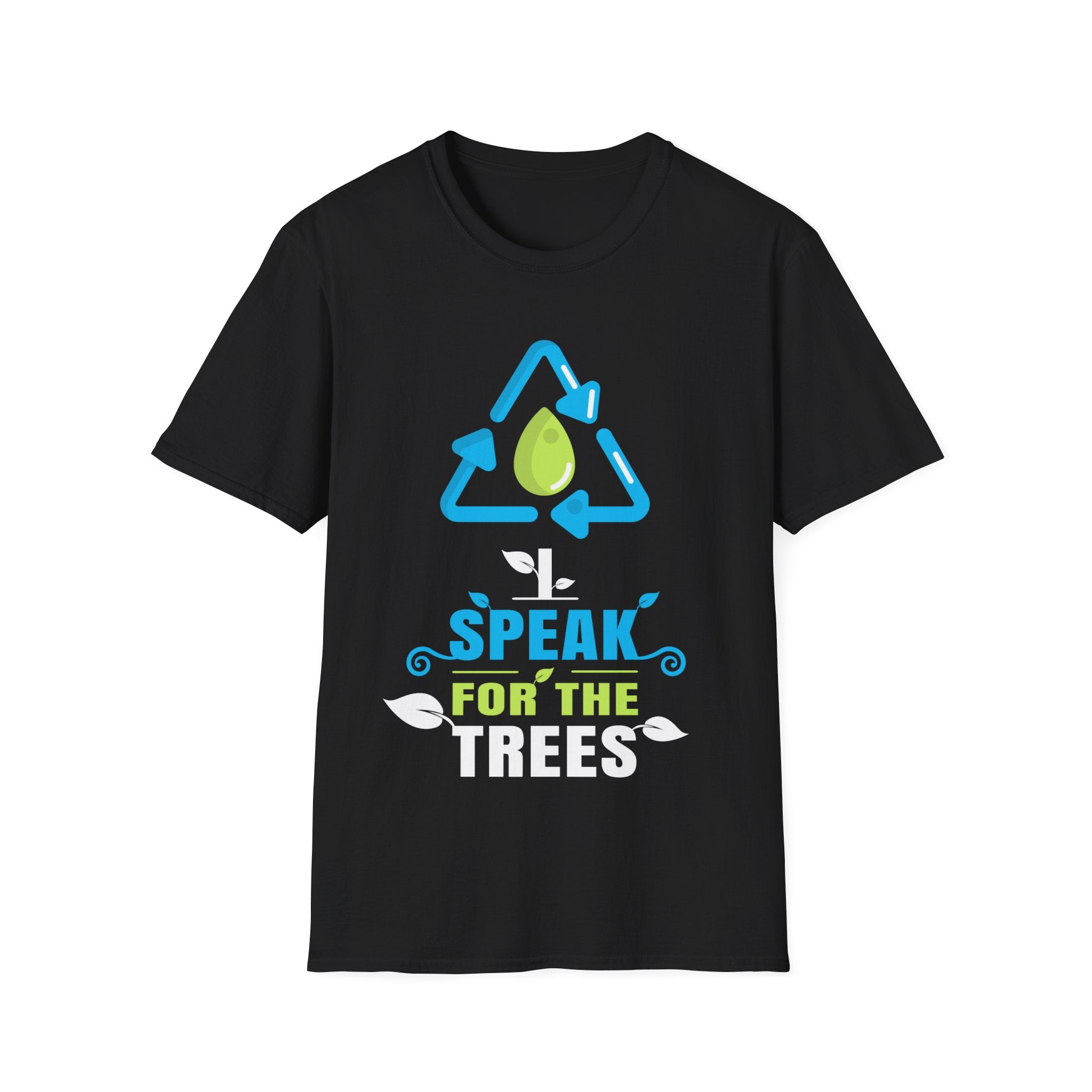 Nature Shirt I Speak For The Trees Save the Planet Mens Shirts