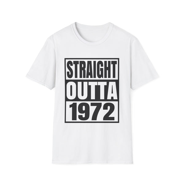 Vintage 1972 TShirt Men Limited Edition BDay 1972 Birthday Mens Shirt