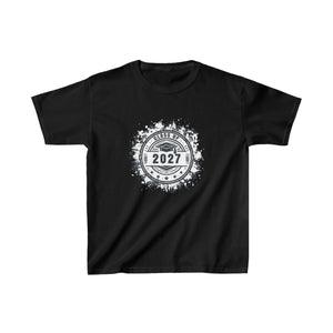 Class of 2027 Grow With Me First Day of School T Shirts for Boys