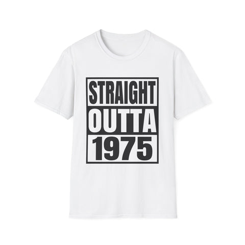 Vintage 1975 TShirt Men Limited Edition BDay 1975 Birthday Mens T Shirt