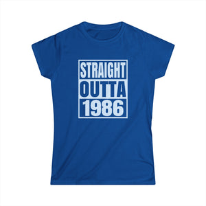 Vintage 1986 TShirt Women Limited Edition BDay 1986 Birthday Women Tops