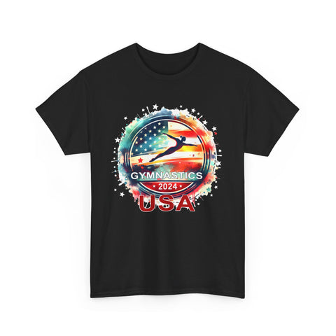 USA 2024 Games United States Gymnastics America 2024 USA Big and Tall Tshirts Shirts for Men