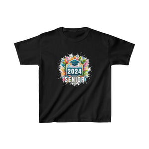 Class of 2024 Graduation School Vintage Senior 2024 Girl Shirts