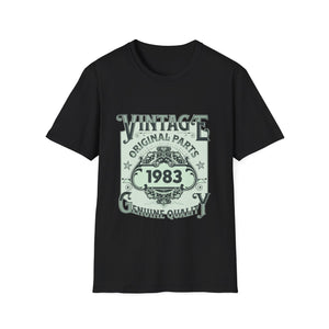 Vintage 1983 TShirt Men Limited Edition BDay 1983 Birthday Mens T Shirt