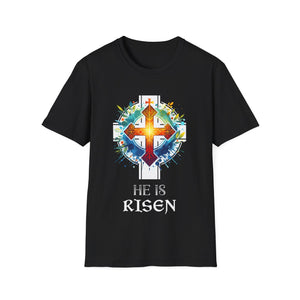 Easter Christian He Is Risen Resurrection Men Women Kids Shirts for Men