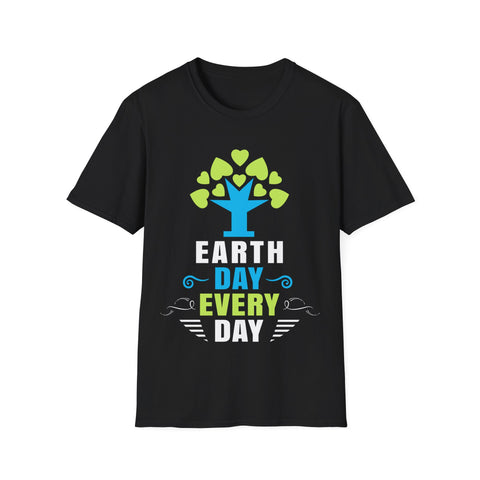 Earth Day Climate Everyday Awareness Planet Animal Earth Day Mens Shirt