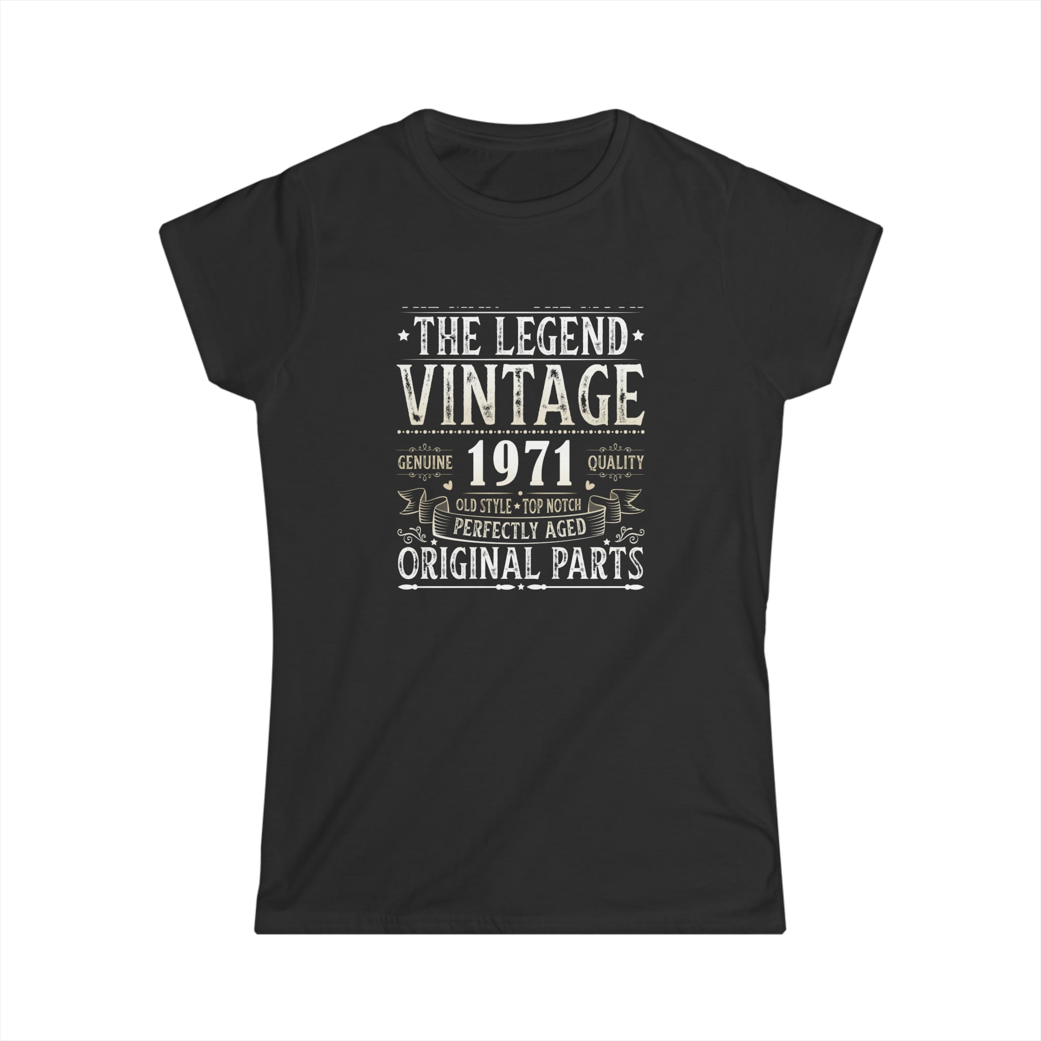 Vintage 1971 T Shirts for Women Retro Funny 1971 Birthday Womens T Shirts