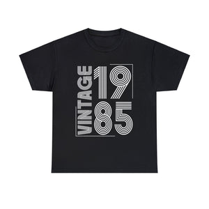 Vintage 1985 T Shirts for Men Retro Funny 1985 Birthday Shirts for Men Plus Size Big and Tall