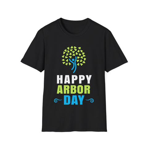 Happy Arbor Day Shirt Earth Day Environmental Activist Mens T Shirt