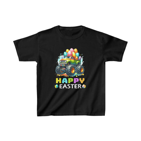 Easter Outfit for Toddler Boys Easter Truck Monster Truck Boys T Shirts