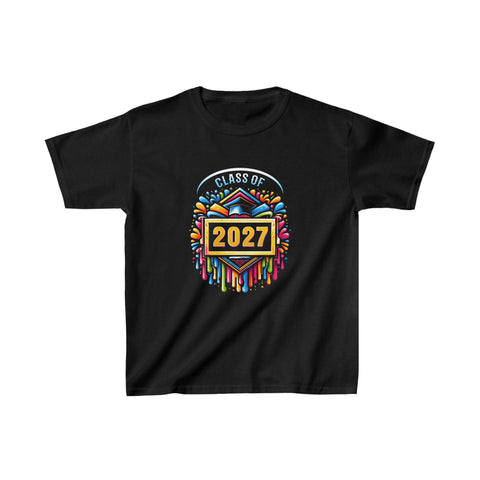 Senior 27 Graduation Class of 2027 Cute Senior 2027 T Shirts for Boys