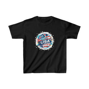 USA 2024 United States American Sport 2024 Swimming Boy Shirts