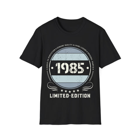 Vintage 1985 T Shirts for Men Retro Funny 1985 Birthday Men Shirts