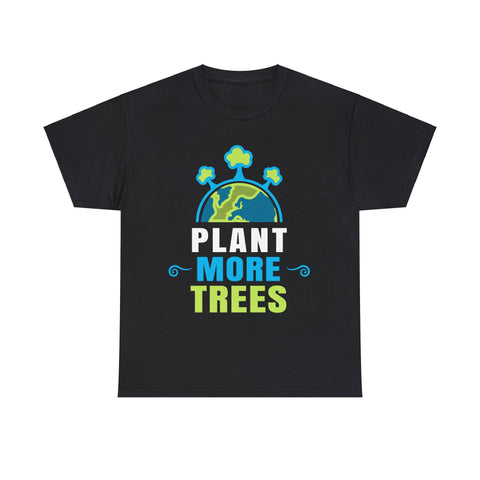 Nature Shirt Plant More Trees Save the Planet Arbor Day Mens Shirt Plus Size Big and Tall
