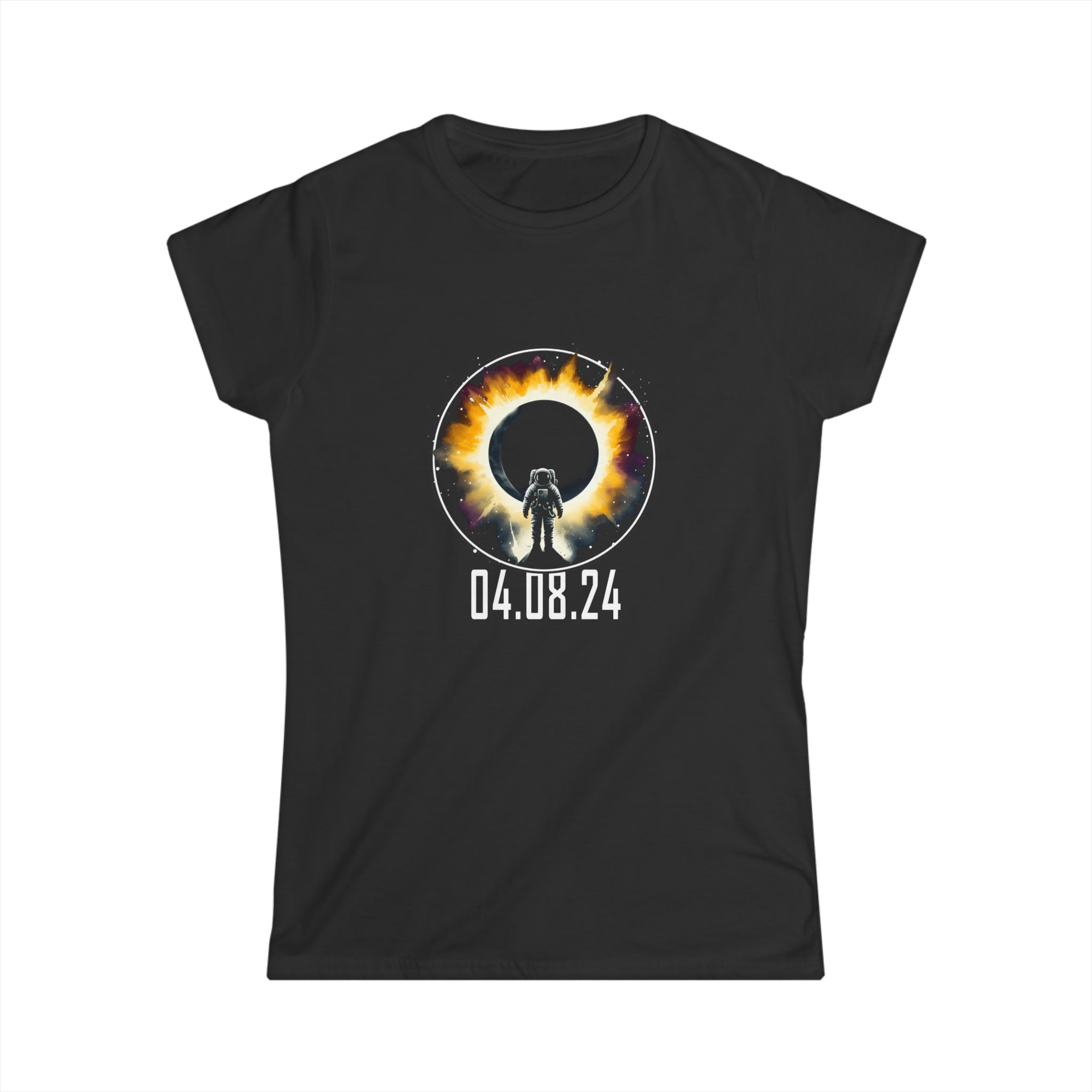 2024 Solar Eclipse American Totality Spring 4.08.24 Womens Shirts