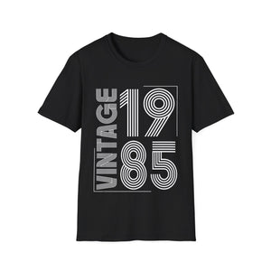 Vintage 1985 T Shirts for Men Retro Funny 1985 Birthday Mens Shirt