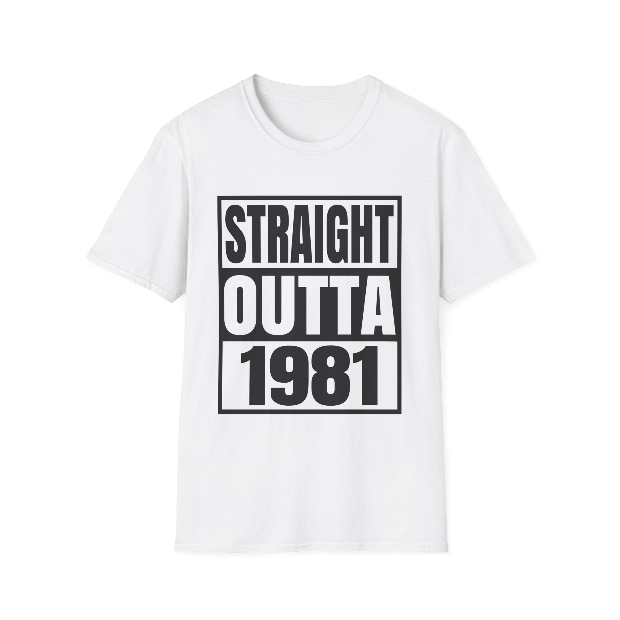 Vintage 1981 TShirt Men Limited Edition BDay 1981 Birthday Mens T Shirt