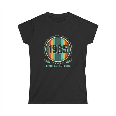 Vintage 1985 TShirt Women Limited Edition BDay 1985 Birthday Shirts for Women