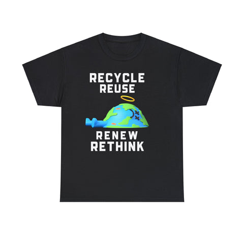 Earth Day Shirt Environment Logo Vintage Environmental T-Shirt Gift Mens T Shirts Plus Size Big and Tall