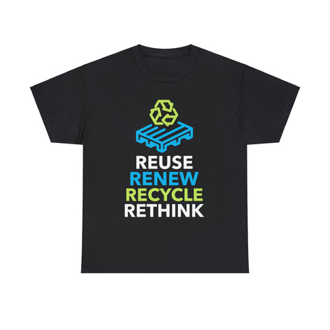 Environmental Earth Day Gift Environment Reduce Reuse Environment Big and Tall Tshirts Shirts for Men