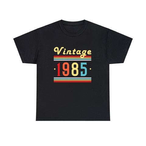 Vintage 1985 TShirt Men Limited Edition BDay 1985 Birthday Mens Shirt Plus Size Big and Tall
