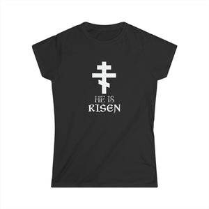 Happy Easter Jesus He Has Risen Orthodox Christian Easter Women Tops