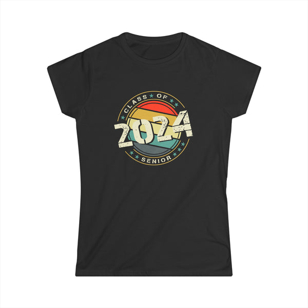 Class of 2024 College University High School Future Graduate Women Shirts