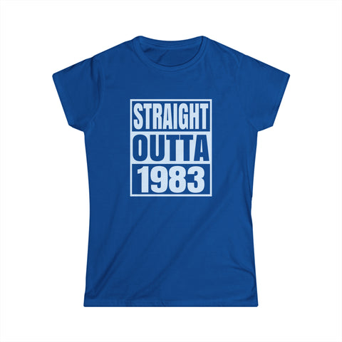 Vintage 1983 TShirt Women Limited Edition BDay 1983 Birthday Women Shirts