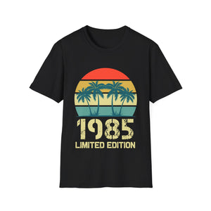 Vintage 1985 Birthday Shirts for Men Funny 1985 Birthday Mens Tshirts