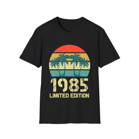 Vintage 1985 Birthday Shirts for Men Funny 1985 Birthday Mens Tshirts