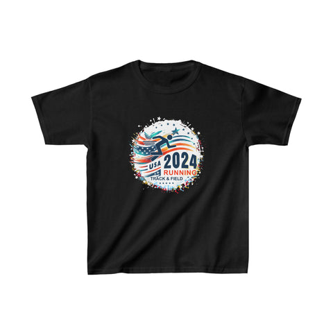 USA 2024 Games United States Track and Field USA 2024 USA Boy Shirts