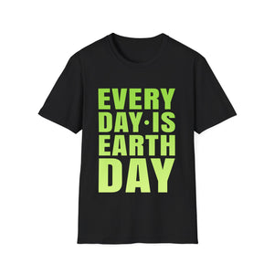 Everyday is Earth Day Earth Crisis Environment Activism Mens Shirts