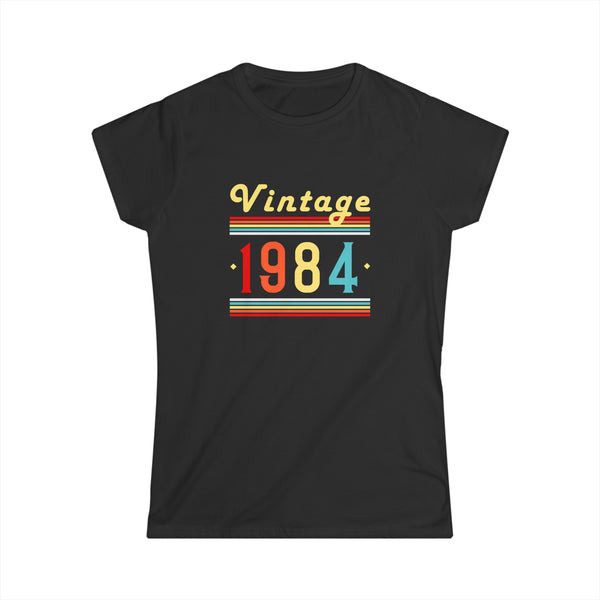 Vintage 1984 TShirt Women Limited Edition BDay 1984 Birthday Womens T Shirt